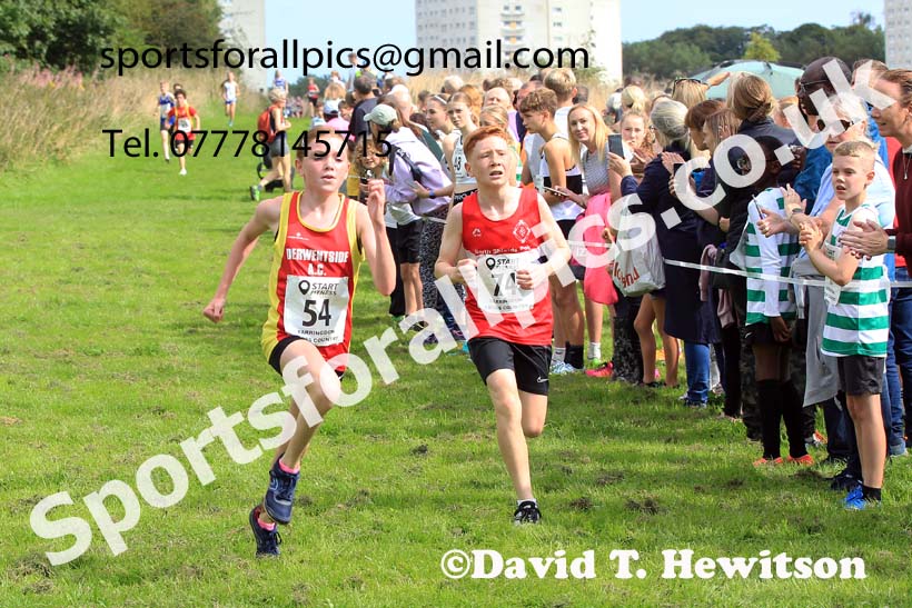 Boys and Girls under-13s, Farringdon Cross Country Relays, Sunderland.  Photo: David T. Hewitson/Sports for All Pics